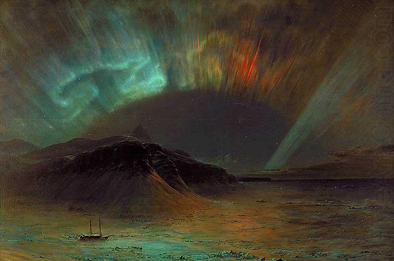 Frederic Edwin Church Aurora Borealis china oil painting image